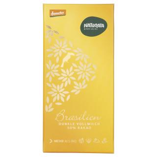 Dunkle Vollmilch- Schokolade Brasilien 50%
