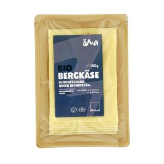 Bergkäse in Scheiben