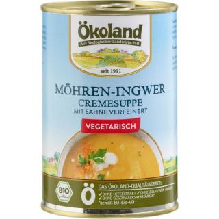 Möhren- Ingwer Cremesuppe