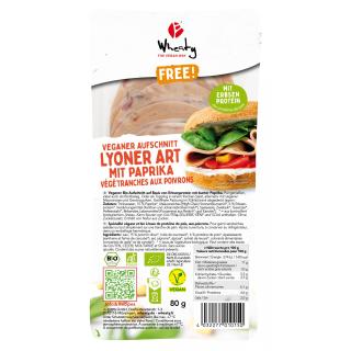 Aufschnitt Lyoner Art Paprika