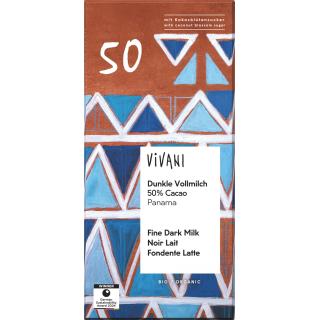 Dunkle Vollmilch 50% Cacao