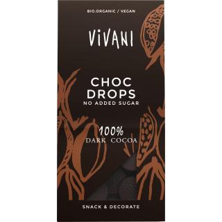 Choc Drops 100% Cacao