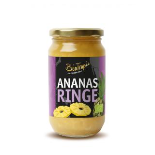 Ananasringe in Ananassaft