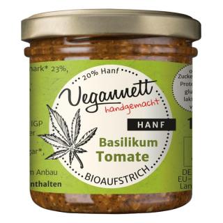 Tomate-Basilikum mit Hanfsaat