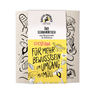 Ökologisches Schwammtuch x OCLEAN