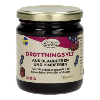 Blaubeer-Himbeer- Fruchtaufstrich
