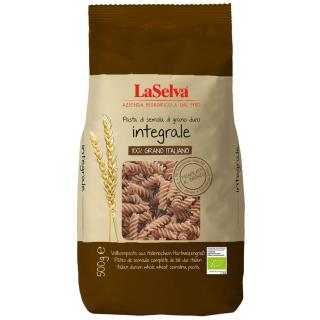 Fusilli - Teigwaren aus Vollkorn-  Hartweizengrieß