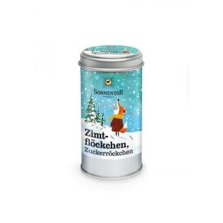 Zimtflöckchen Zuckerröckchen Streudose
