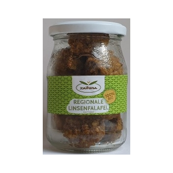 Linsen-Falafel frittiert