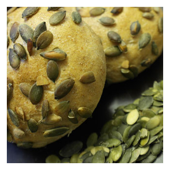 Kürbiskernbrötchen