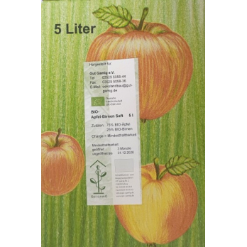 Apfel-Birnen- Saft 5l-Box