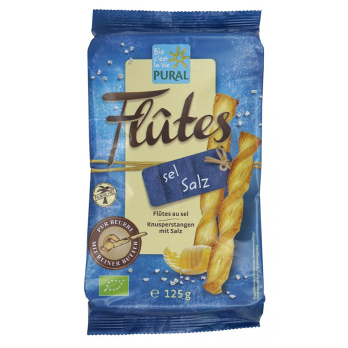 Flutes mit Salz