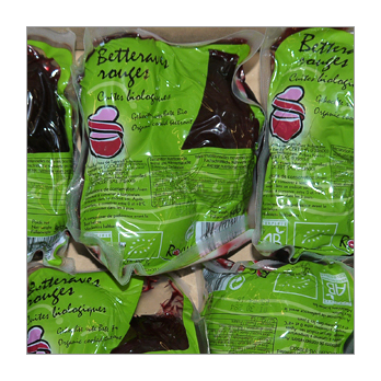 Rote Bete gegart Vakuum Frankreich