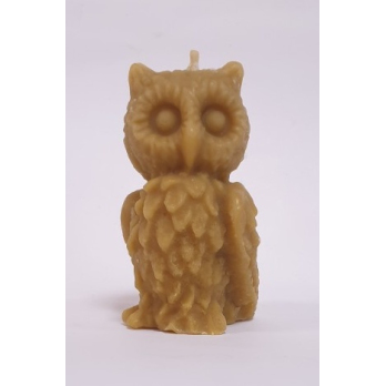 Kerze Eule 8 cm, Ø 4,9 cm