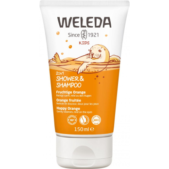 Kids 2in1 Shower Orange