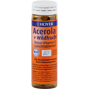 Acerola & Wild- frucht-Lutschtabletten
