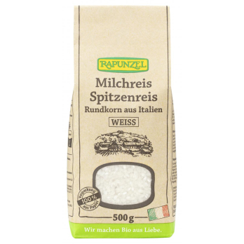 Milchreis Spitzenreis Rundkorn weiß