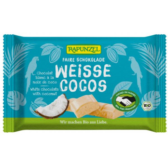Weiße Schokolade mit Kokos