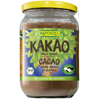 Kakaopulver stark entölt