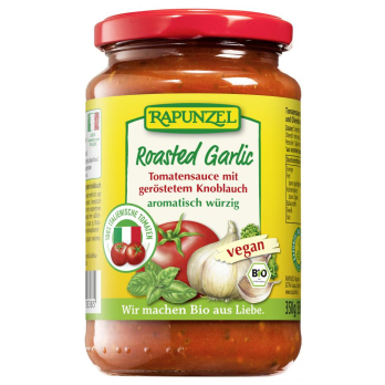 Tomatensauce mit geröstetem Knoblauch