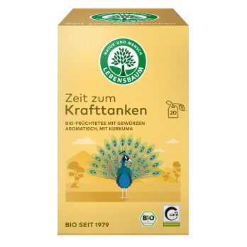 Zeit zum Krafttanken Früchtetee