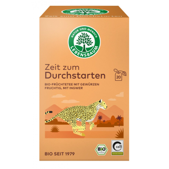 Zeit zum Durchstarten Früchtetee