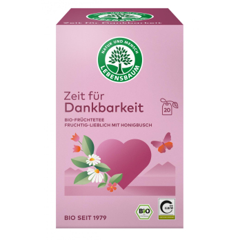 Zeit für Dankbarkeit Früchtetee