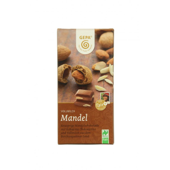 Ganze Mandel Schokolade
