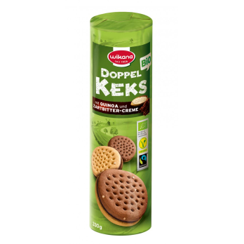 Doppelkeks Zartbitter mit Quinoa