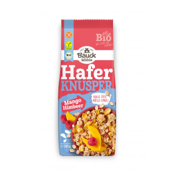 Hafer Knusper Müsli Mango Himbeere