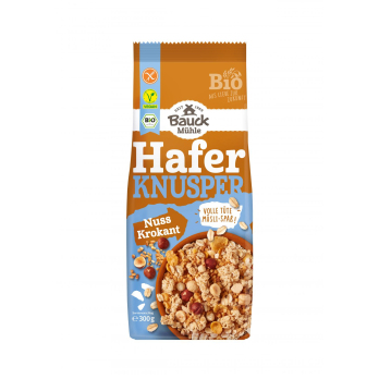 Hafer Knusper Müsli Nuss Krokant