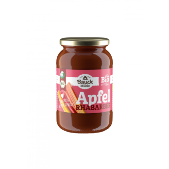 Apfel-Rhabarbermus