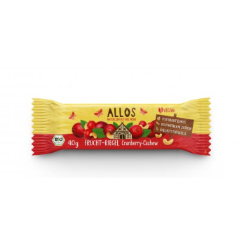Frucht-Riegel Cranberry Cashew