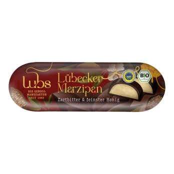 Marzipanbrot Zartbitter mit Honig