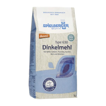 Dinkelmehl Typ 630, demeter
