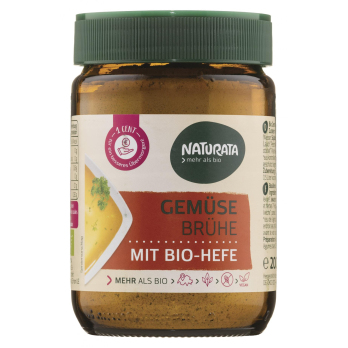 Gemüsebrühe mit Bio-Hefe