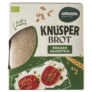 Knusperbrot Roggen-Sauerteig