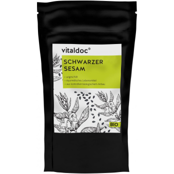 Schwarzer Sesam, ungeschält