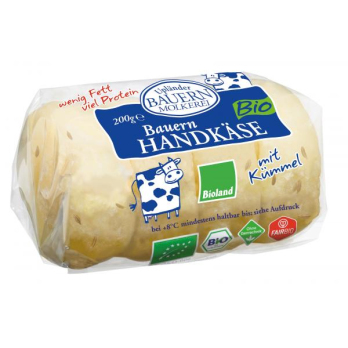 Bauernhandkäse mit Kümmel