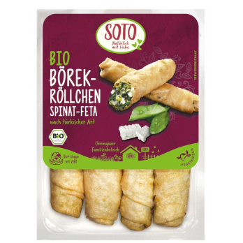 Börek-Röllchen Spinat Feta