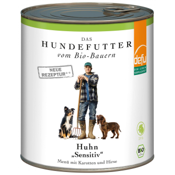 Hundefutter nass Huhn sensitiv