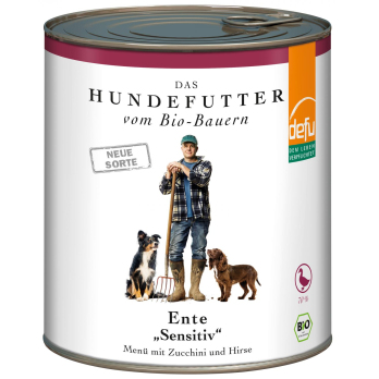 Nassfutter Hund Ente Sens.