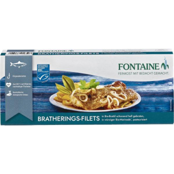 Brathering-Filets in Marinade