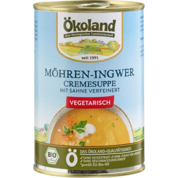 Möhren- Ingwer Cremesuppe