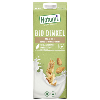 Dinkeldrink mit Mandeln