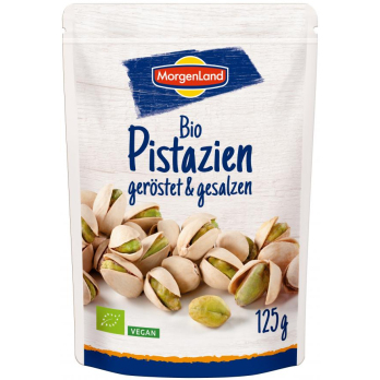 Pistazien in der Schale geröstet und gesalzen