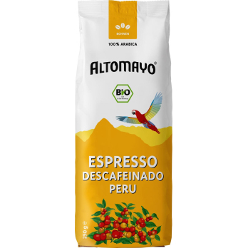 Espresso Bohnen entkoffeiniert