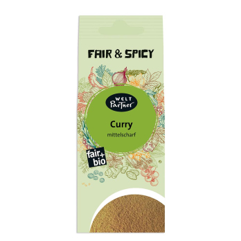 Curry, mittelscharf, gemahlen