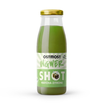 Ingwer-Shot Matcha Zitrone