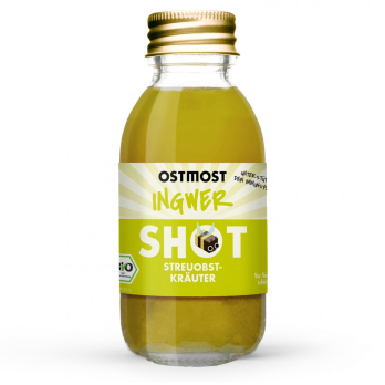 Ingwer-Shot Streuobst Kräuter